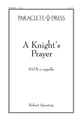 Knights Prayer SATB choral sheet music cover
